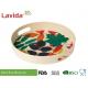 Christmast Design Bamboo Fiber Tray Shatter - Proof Mat Finished Smooth Surface