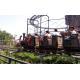 Fantastic 9.82m Amusement Park Trains With Four Cabins