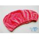 Microfiber Magic Self-Drying Hair Wrap Towel 80% Polyester , Hair Drying Cap