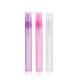 10ml Clear Mini Spray Perfume Glass Sample Bottle With Plastic Spray Pump Leakproof Yes