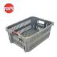 Sturdy Plastic Crates PP Vented Stackable Harvest Basket Turnover for Tomato Packaging