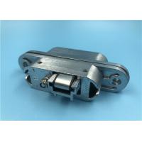 Satin Chrome Heavy Duty Invisible Door Hinges / Right Open Concealed Gate Hinges