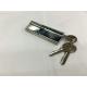 90mm(40*50) Double Zinc Cylinder with 3 iron normal keys Surface finish CP