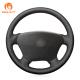 1998-2005 M-Class W163 Custom Genuine Leather Steering Wheel Cover for Mercedes-Benz