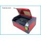 6040 50w CO2 Mini Cnc Laser Cutting Machine For Leather 50HZ / 60HZ