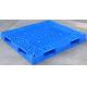 Eco Friendly HDPE Plastic Pallets / Stackable Plastic Pallets With Reinforced Rims