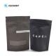 Moisture Proof Coffee Tea Bean Bags Black Aluminum Foil For Nuts Snack