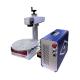 Rotary Table Portable 20w Fiber Laser Marking Machine For Pen Pencil