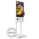 Apple Google Smart Tap 32 Capacitive Touch Screen Fast Food Self Service Kiosk with Call Pager System