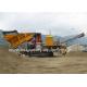 Mobile impact Crusher / Stone Crusher Machine with Two Spindle Car Body