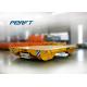 10t electric battery powered steel plant transfer trolley on concrete floor