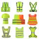 High Visibility Safety Reflector Reflective Vest Construction Wear Safety Protective Breathable Workwear Manufacturer Ve
