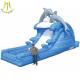 Hansel high quality giant inflatable shark water slide for adults in amusement water park