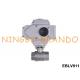 Stainless Steel Electric Actuator Threaded Ball Valve 24VDC 220VAC