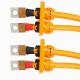 Voltage Wire Harness UL94 Fire Proof Strip with Copper Nose Terminal RoHS/CE/TUV Certificates