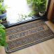 Simple Large Front Door Welcome Mats Non Bruch Rubber Slip Resistance