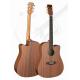 41inch Good quality Whole Sapele wood acoustic guitar matt color wholesale AG52-1