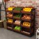 Powder Coating Fruit And Vegetable Rack For Shop ODM ISO 9001