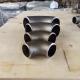 Sch160 Steel Pipe Fittings 1.5D ASTM LR Seamless Steel Elbow