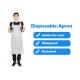 Dustproof Disposable PP Non Woven Gowns , Waterproof Protective Aprons