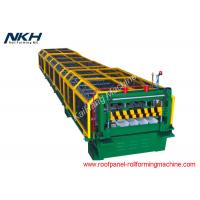 Trapezoidal Roof Panel Roll Forming Machine With PLC Control System