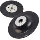 Black Rubber Pad for Sandpaper Grinding Disc M14-2 Threads Black