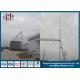 Power Plant Electrical Substation Steel Structure Hot Dip Galvanization