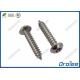 18-8 / A2 / 304 Stainless Button Head Tamper Resistant Torx Self-tapping Screw