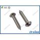 18-8 / A2 / 316 Stainless Pin Torx Button Head Tamper Proof Sheet Metal Screws