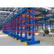 Extra Heavy Duty Cantilever Storage Rack With Blue Orange Powder Coating for Lengthy Cargo