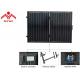 Black Frame Portable Suitcase Solar Panels , Lightweight Folding Solar Panels