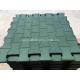Driveway Rubber Patio Pavers / Anti - Slip Recycled Rubber Flooring Thickness 15-100mm