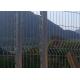 Low-Carbon Iron Roll Top Fence / Pvc Dipping Roll Top Weld Fencing/ Roll Top