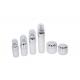 Sliver Pump/Cap White Acrylic 15-30-50-100ml Lotion Bottle 30-50g Crean Jar Skincare Cosmetic Set