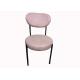 46cm 86cm Flannel Fabric Upholstered Dining Chairs