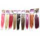 20 Inch Silky Colored Personalized Pre Bonded Hair Extension For Short Hair