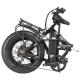 50-60Kms 500w Women'S Fat Tire Electric Bike 48v14ah Battery Powered