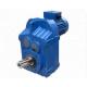 750rpm-1500rpm Hollow Shaft Bevel Helical Speed Reducer Gearbox Reducer With Motor