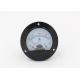 Round Micro Analog Panel Amp Meter With TBT Flame - Retardant Plastic Base