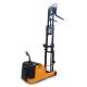 1000kg 1200kg loading capacity CE approved Counterbalanced electric pallet stacker without support legs