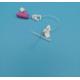 Disposable Pink 20G Y Positive Pressure Type Iv Catheter Cannula For Emergency Infusion Blood Transfusion