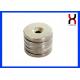 N35 N42 Grade Countersunk Rare Earth Magnets , Strong Block Countersunk Magnets