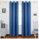 Dark Blue Custom Window Curtains With Multiple Sizes And Pattern Layouts