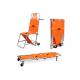 Two Folded Safety Aluminum Alloy Medical One Operator Chair Rescue Stretcher ALS-SA134