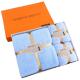 Superfine Fiber Rectangle Bath Towel Set for Thickened Coral Velvet Face Wash and Bath