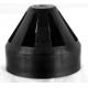 PN6 75mm 110mm 160mm HDPE Draining Fittings Siphon Permeable Cap