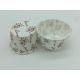 Wedding PET Baking Cups Round Shape Disposable Packaging Souffle Muffin Cup