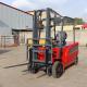 2 Stage / 3 Stage 5.5KW 2500kg Full Electric Forklift / All Terrain Electric Forklift