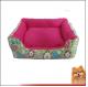 Buy dog bed Canvas fabric dog beds with flower printed China manufacturer