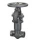 Solid Wedge Forged Steel Valves , Pressure Seal Globe Valve Reduced Bore